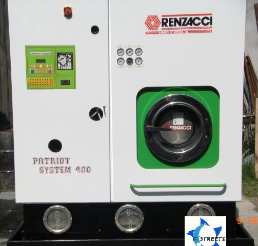 lavadora de seco  marca renzacci  patriot system 480  año 2000       capacidad  50 lb